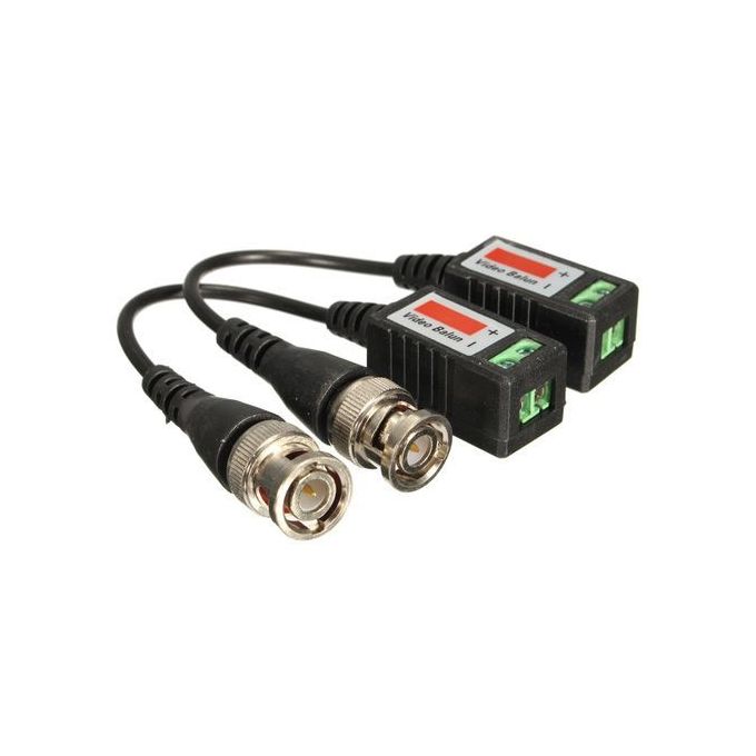 Generic 2pcs/set Cctv Camera Passive Video Balun Connector