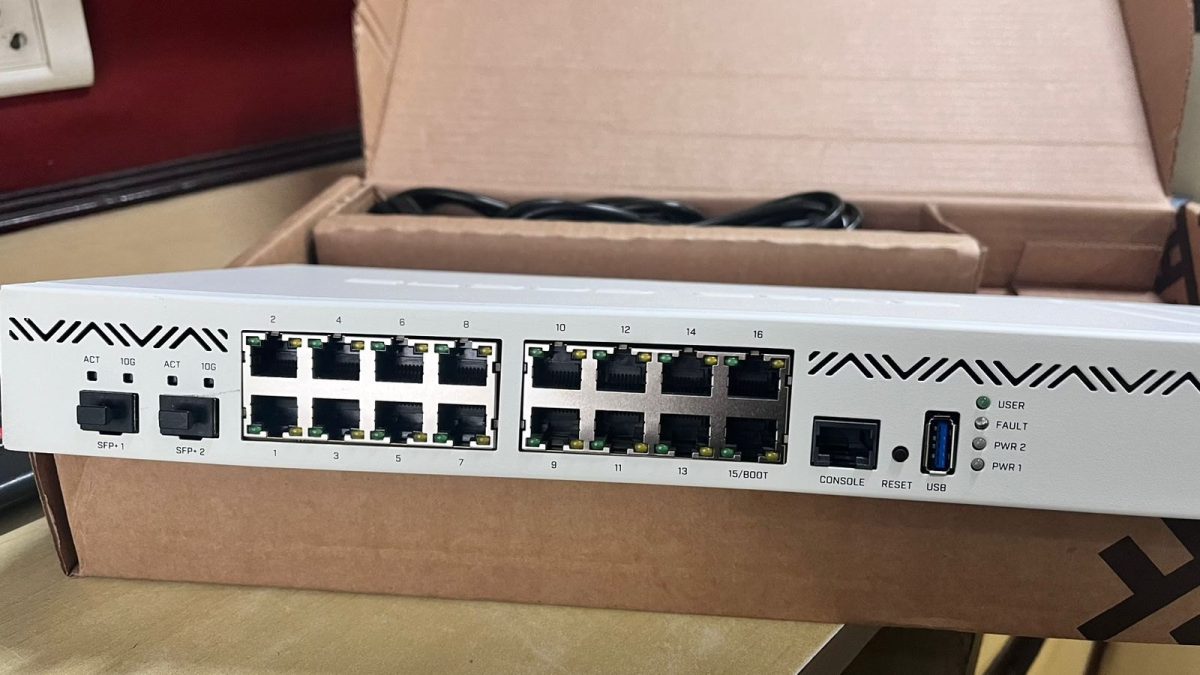 MikroTik CCR2004-16G-2S+